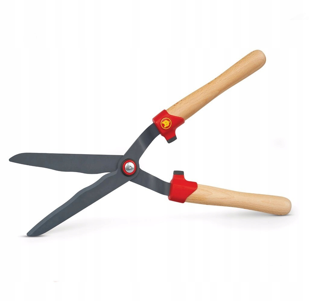 Nožnice na živý plot 40 cm s vlnitým ostrím 18 cm a reguláciou napätia Hs