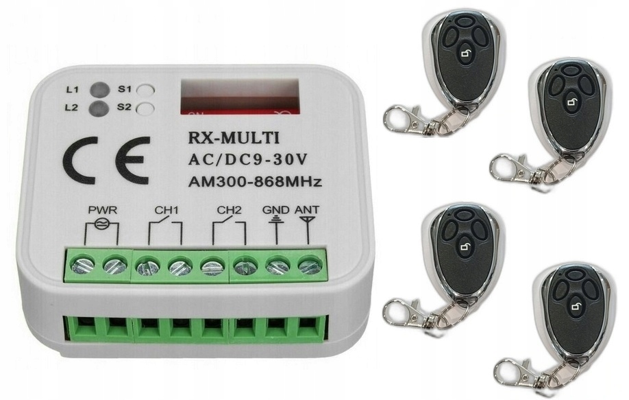 Rádio – Prijímač – Univerzálny Diaľkové Ovládače