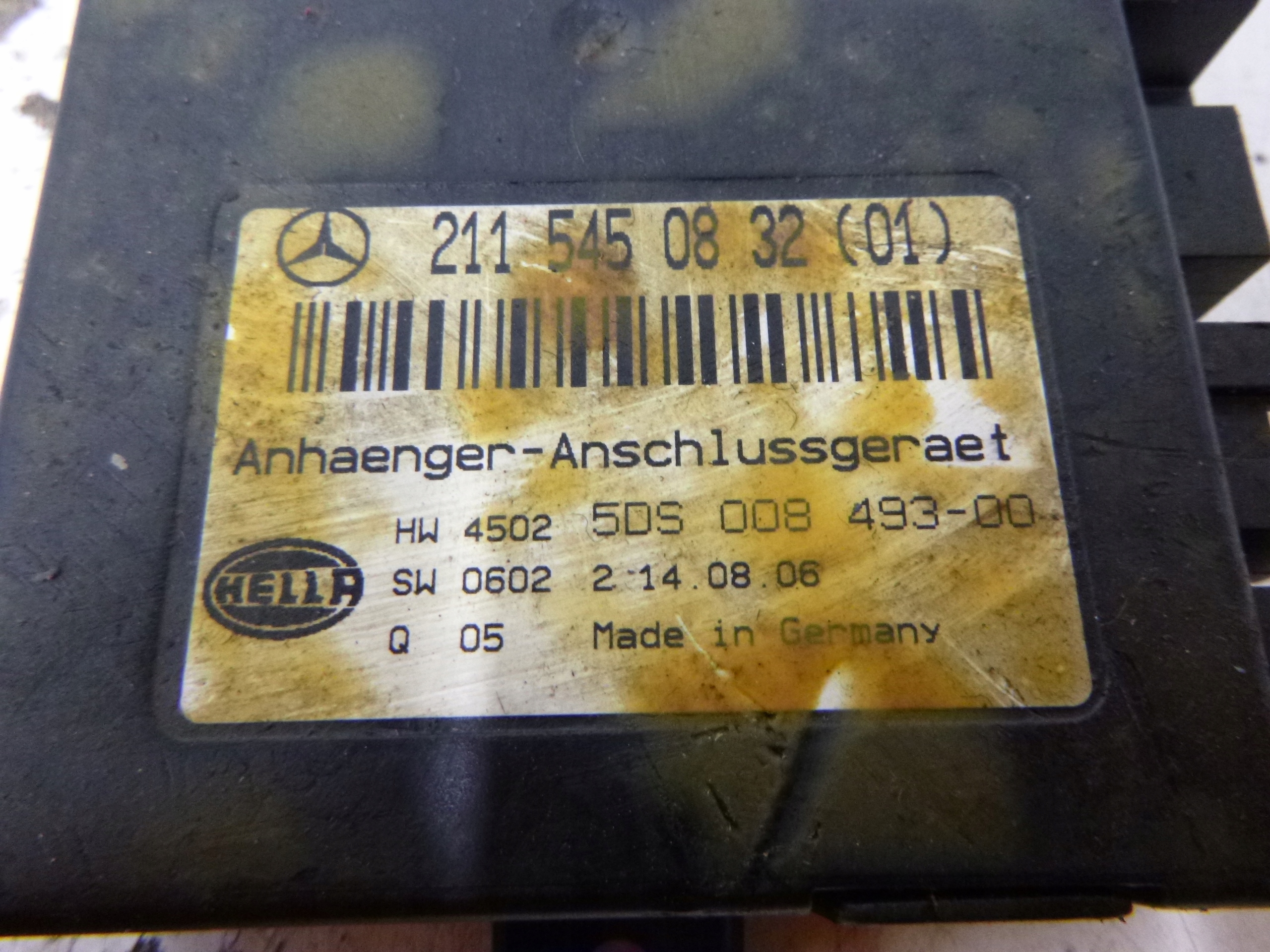 modulo haka holowniczego MERCEDES BENZ KLASA E W211 2115450832
