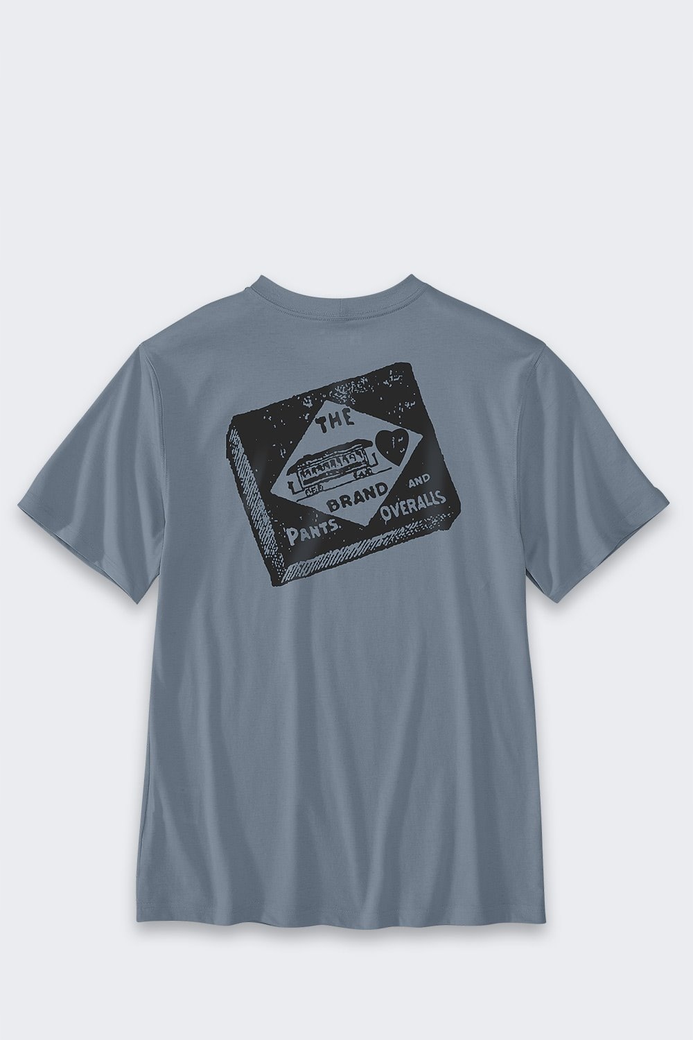 Tričko Carhartt Streetcar Graphic Faded Navy