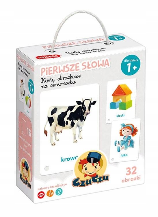 

Czu Czu Karty Obrazkowe Sznureczku Pierwsze Słowa