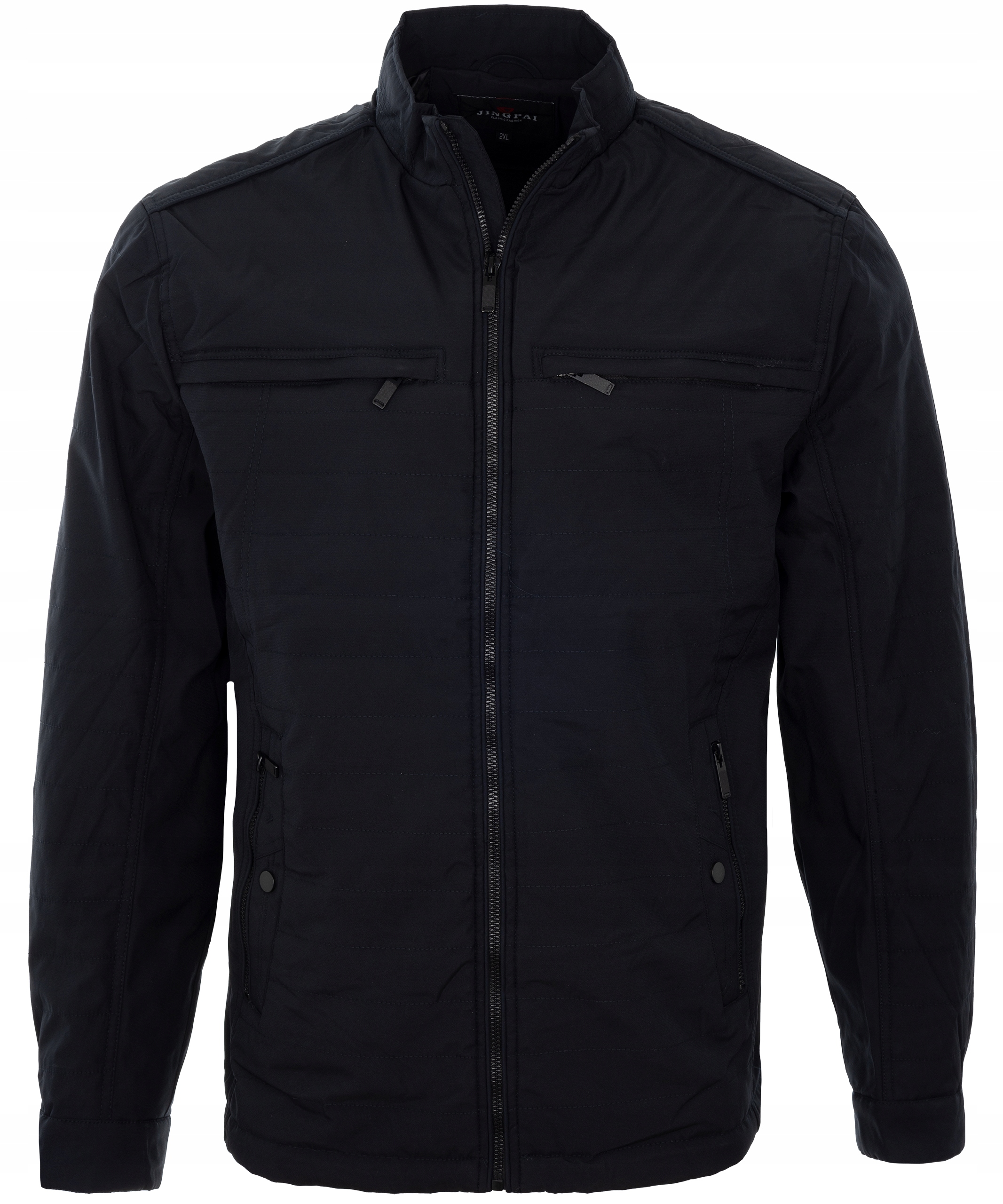 Pánská přechodová jarní a podzimní bunda Tmavě Modrá XXL