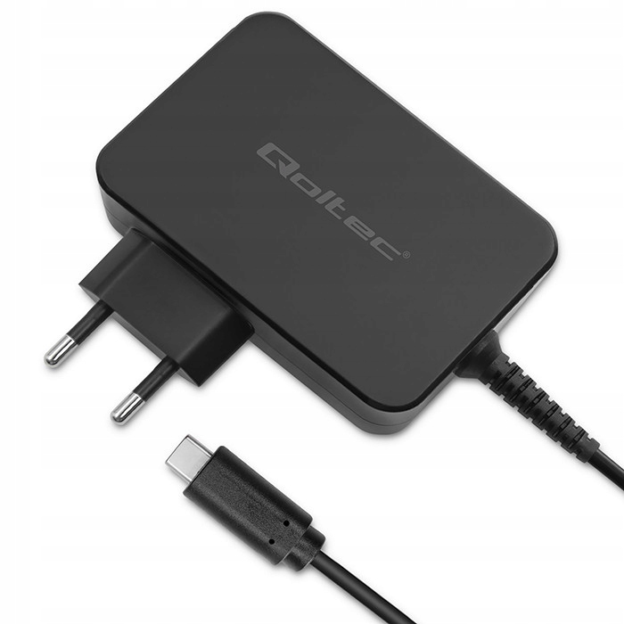 Qoltec Nabíječka Pd 120W Turbo Usb-c pro notebooky a chytré telefony, černá