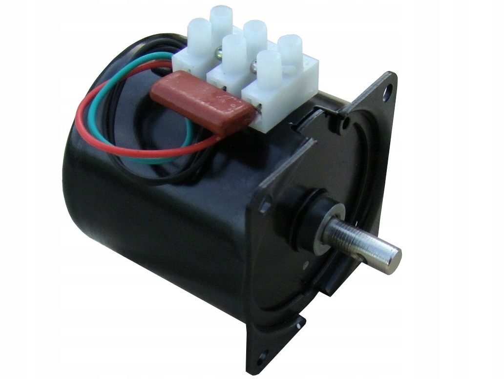 Silnik 230V Elektryczny 14W 3,3rpm Wolnoobrotowy