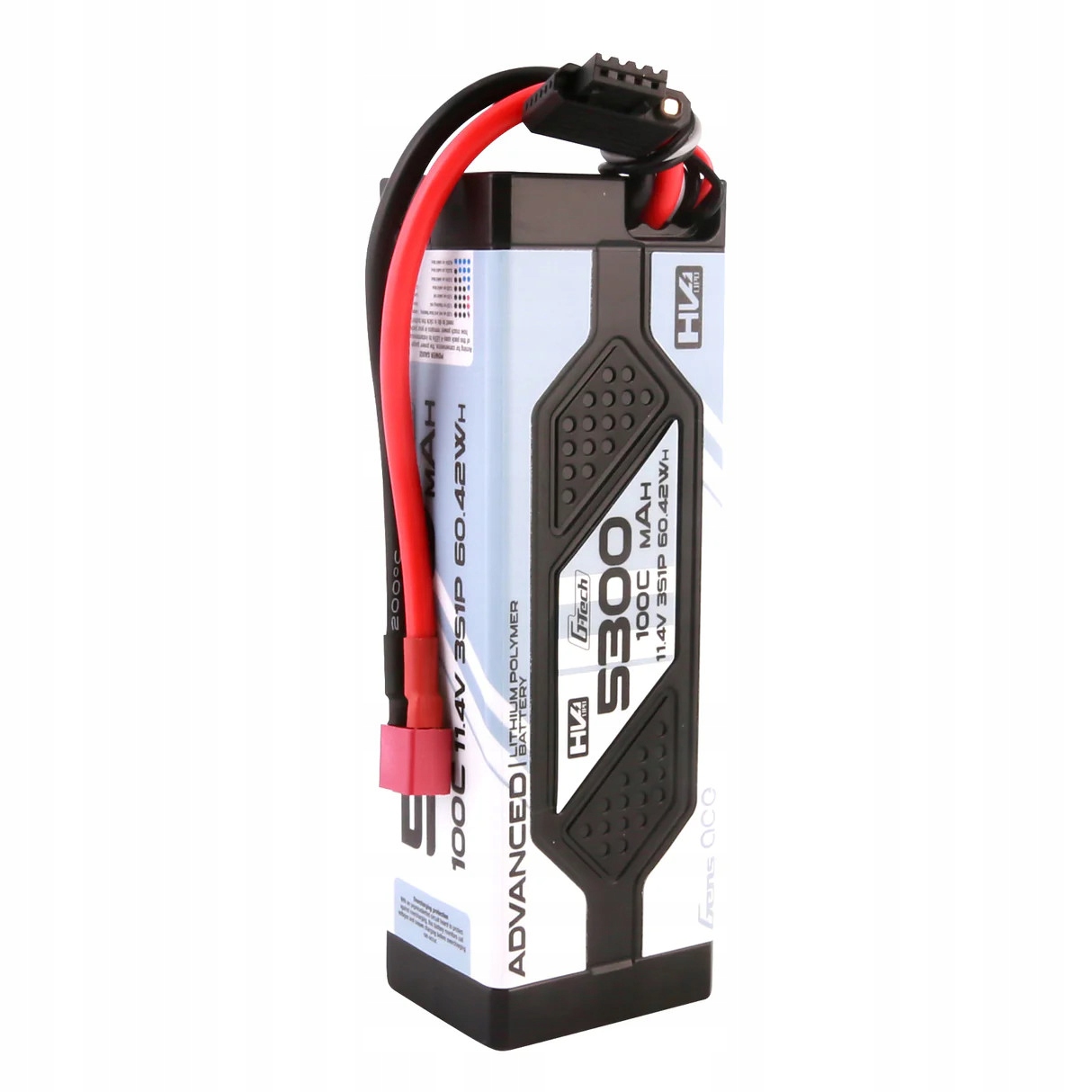 LiPo Akumulátor Gens Ace Advanced G-Tech 5300mAh 11.4V 100C 3S1P Hv hard