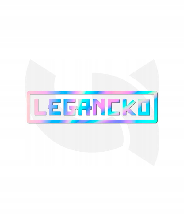 

Naklejka na samochód Legancko 15 cm Holo
