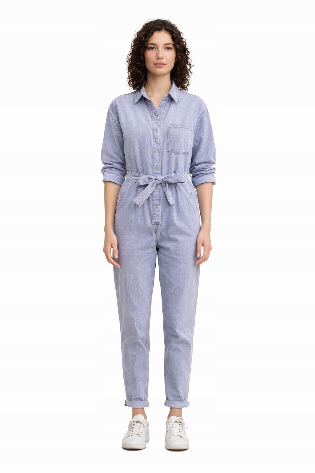 Mango Dámský Overal Se Zavazováním V Pase A Límečkem S I4B