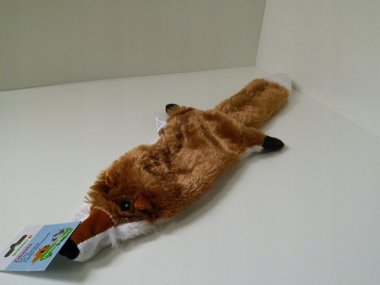 

Lis Pluszowy, Piszcząca 45 cm-ZABAWKA Dla Psa