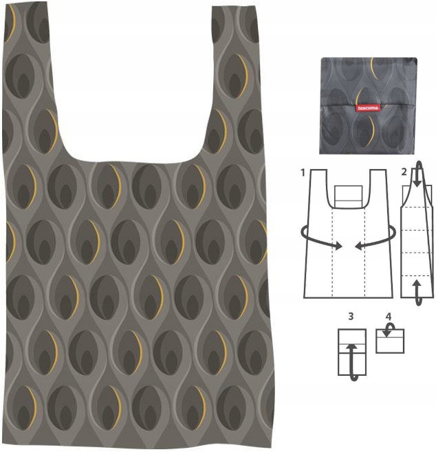 

Torba Na Zakupy Ekologiczna Antracyt Tescoma 20kg