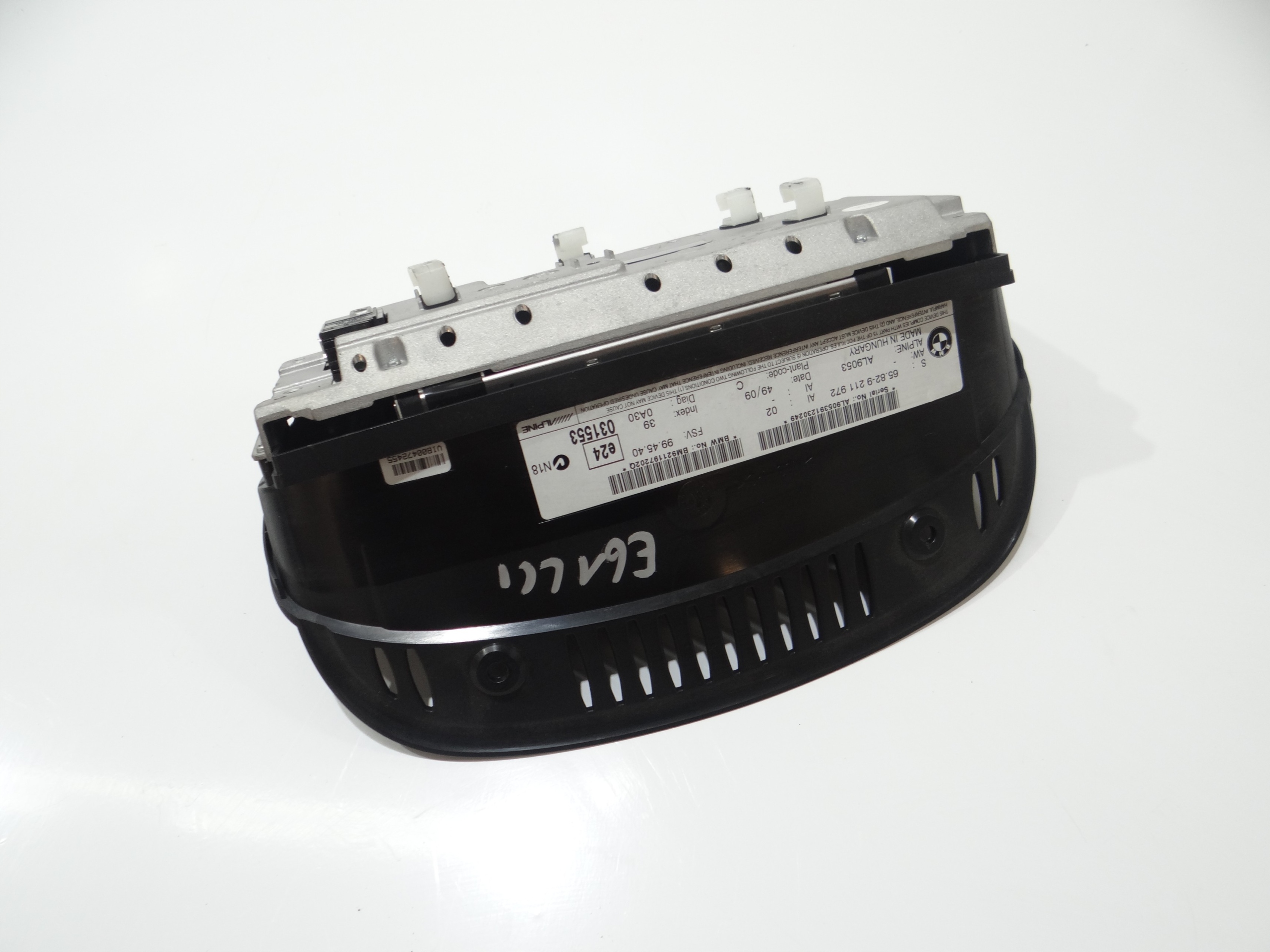 EKRAN display navigation devices BMW E60 E61 LCI 9211972 (4458910)