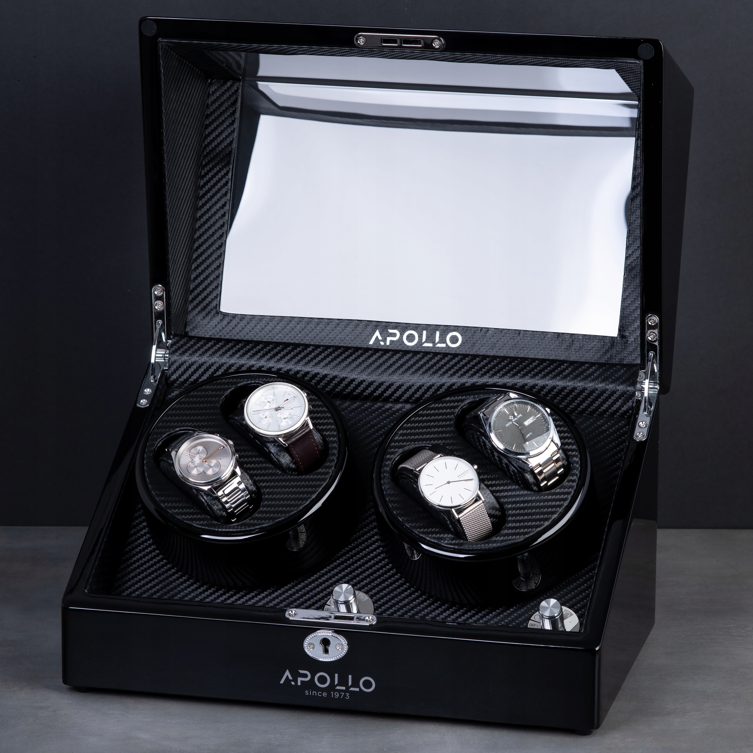 Rotomat Apollo Na 4 Zegarki Premium Since 1973 Model AL-4320