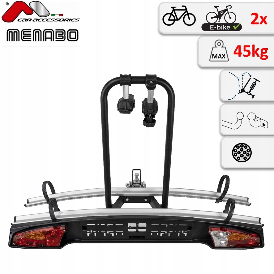 MENABO MERAK 2 НАКЛОННЫЙ КРЮЧОК 2 ВЕЛОСИПЕДА 13
