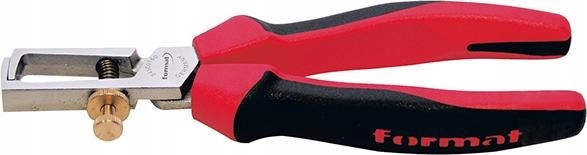 Szczypce do ściągania izolacji z 2-komponentowymi rękojeściami 160mm Format