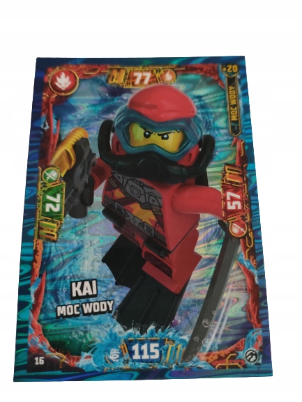 Karta Lego Ninjago Seria 7 Numer 016