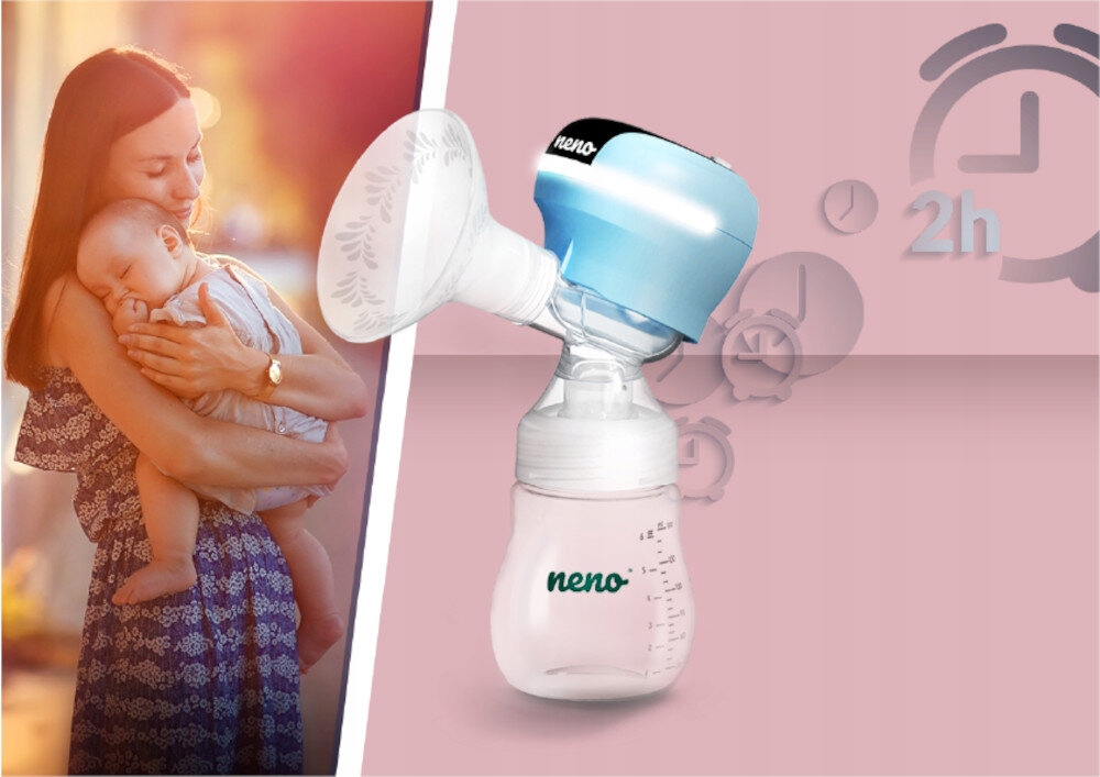 Laktator elektroniczny NENO Angelo Niebieski Kod producenta NEN-MAM-LK007