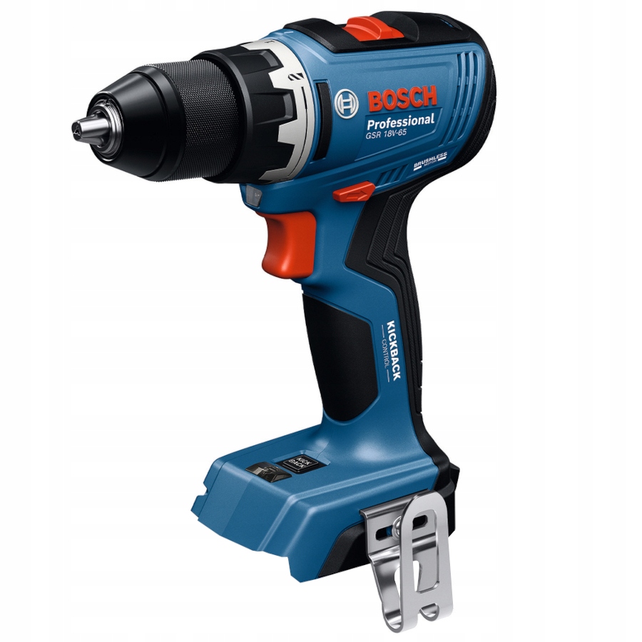 Bosch Wkrętarka bezszczotkowa Gsr 18V-65 18V 63Nm Metalowy uchwyt Korpus