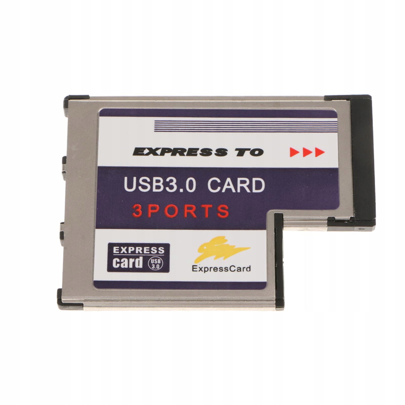 Adapter Karty Express 54mm z 3 Portami USB 3.0 Superszybki FL1100
