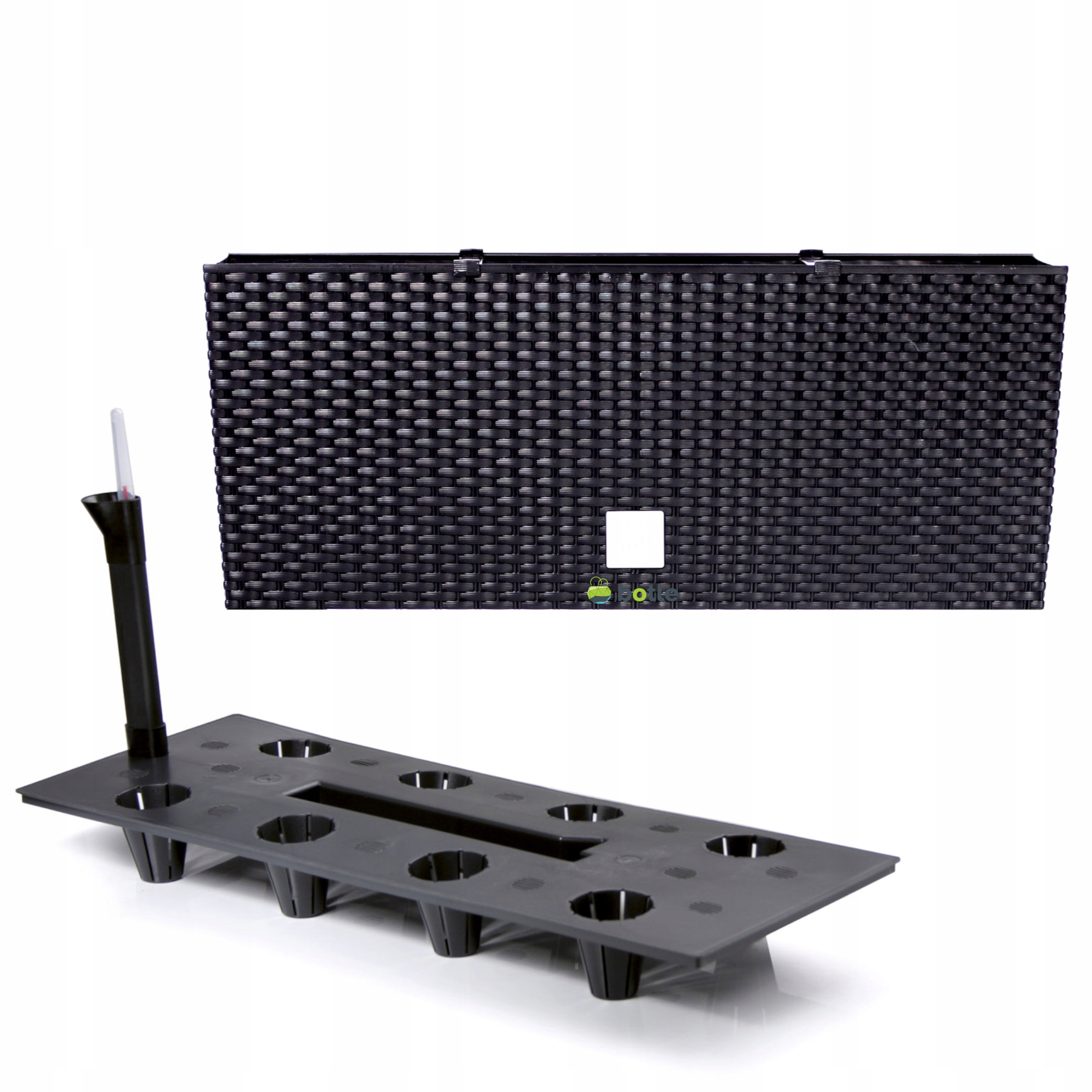 Květináč zavlažovací box 25x60x24cm antracit