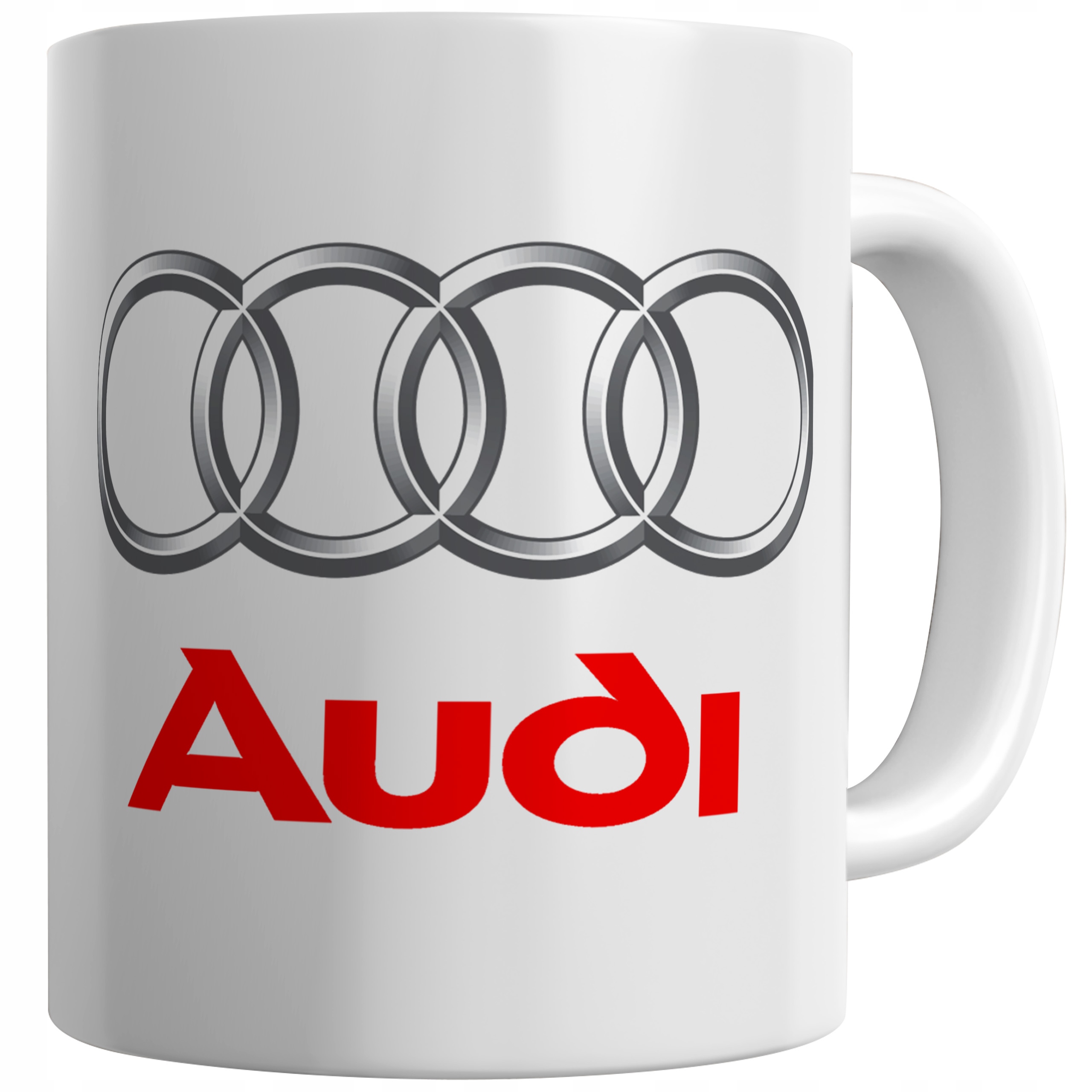 

Kubek Z Nadrukiem Dla Fana Audi Logo A3 A4