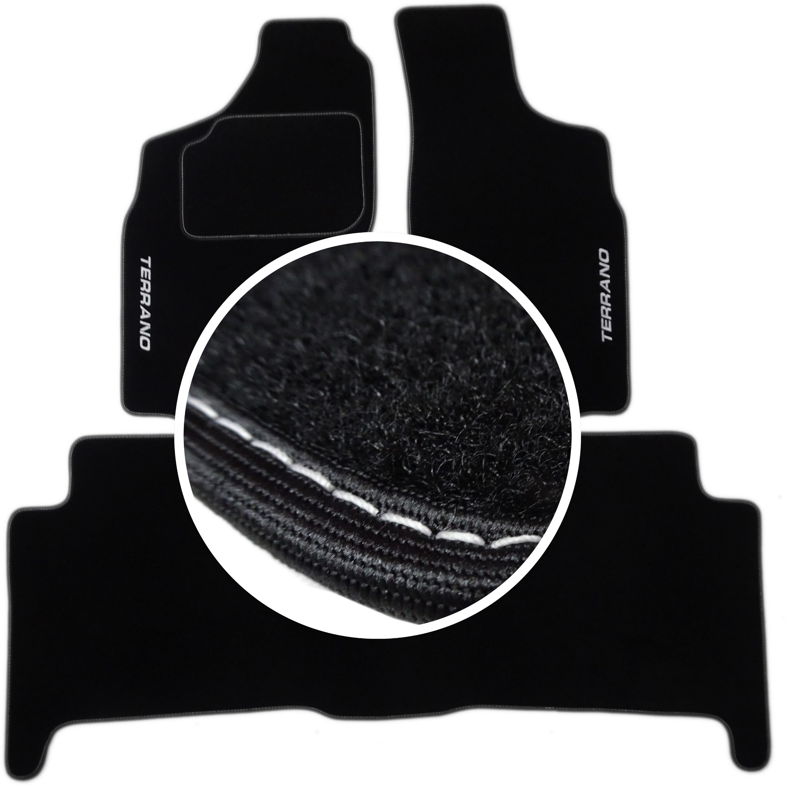 NISSAN TERRANO II Dywaniki CLASSIC + HAFT CH2