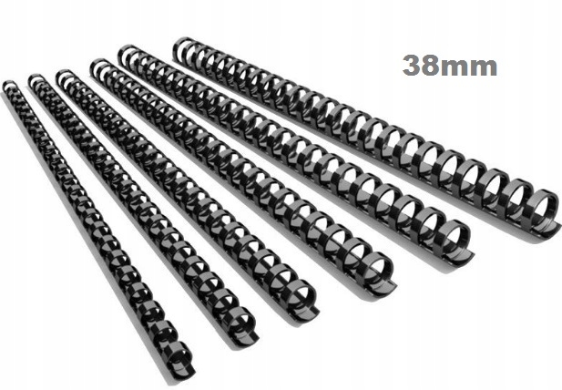 

Grzbiety do Bindowania 38mm od301do350 kart 10szt