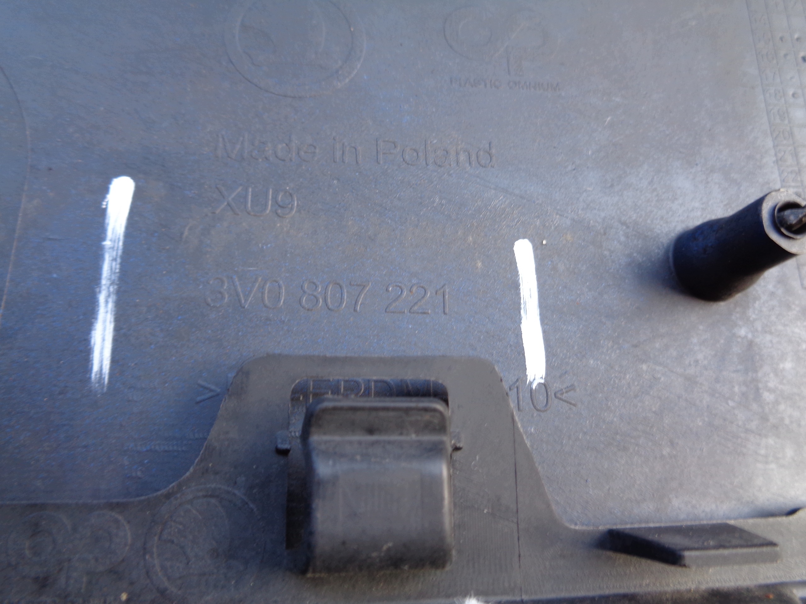 front bumper SKODA SUPERB III 3 3V 3V0 15- NR 50691