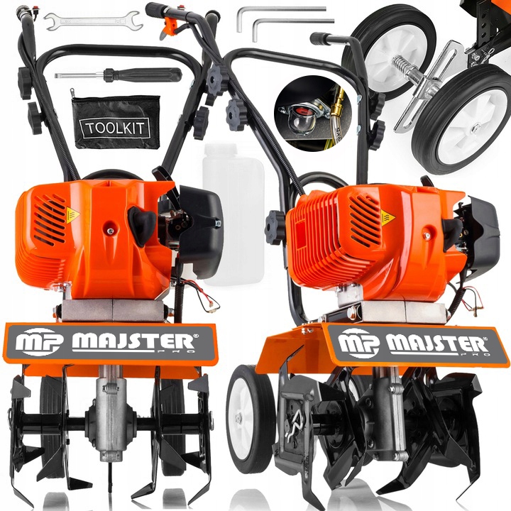 Kultivátor Benzínová Kultivátorka na zeminu 30 cm s Regulací MP0370