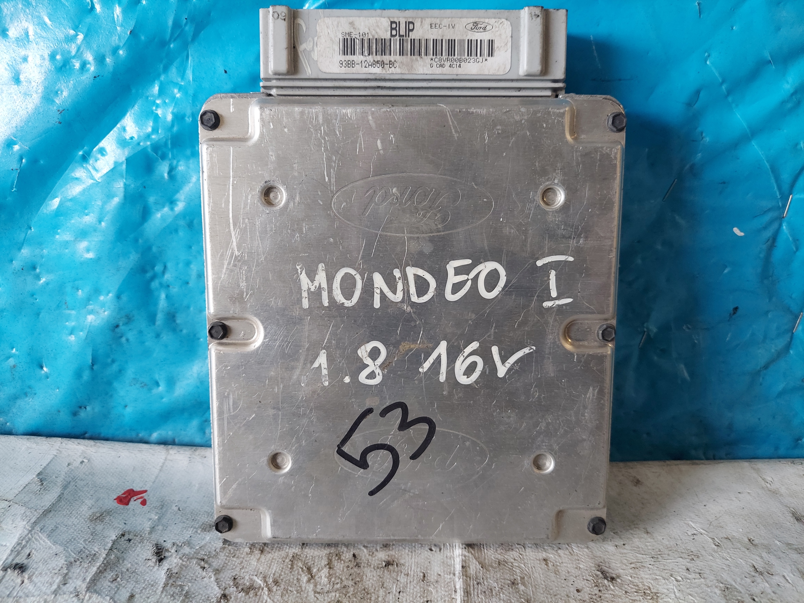 MONDEO MK1 1.8 B 93BB12A650BC unité de commande électronique uce moteur