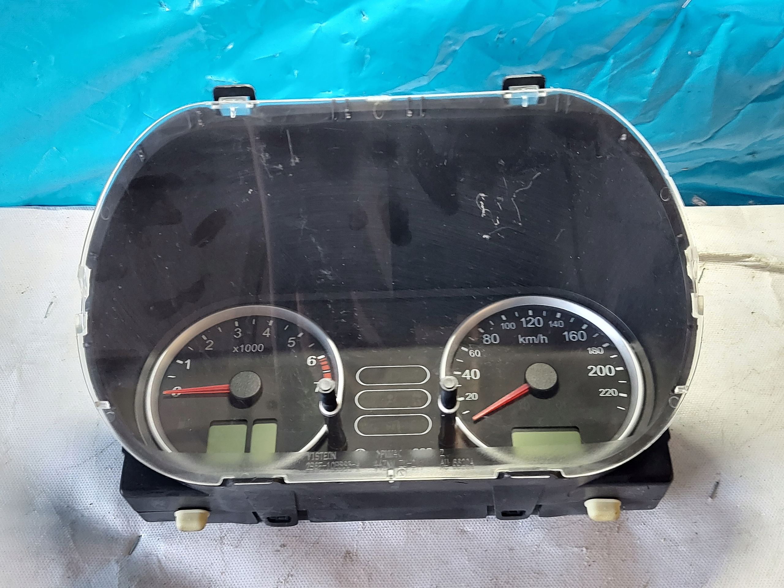 dials clock FORD FIESTA 1.6 B 4S6F0849EA