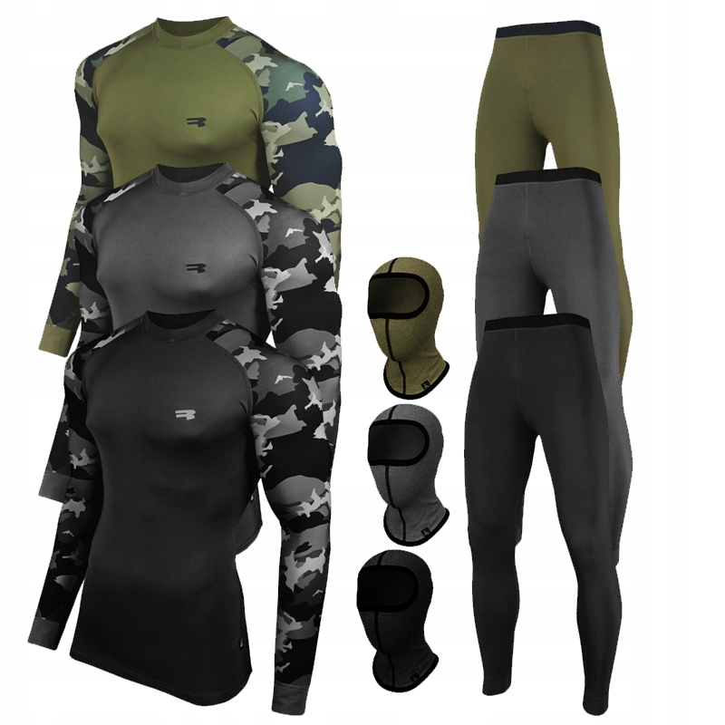 Bielizna termoaktywna siłownia MMA na rower r. 3XL Kod producenta RDC