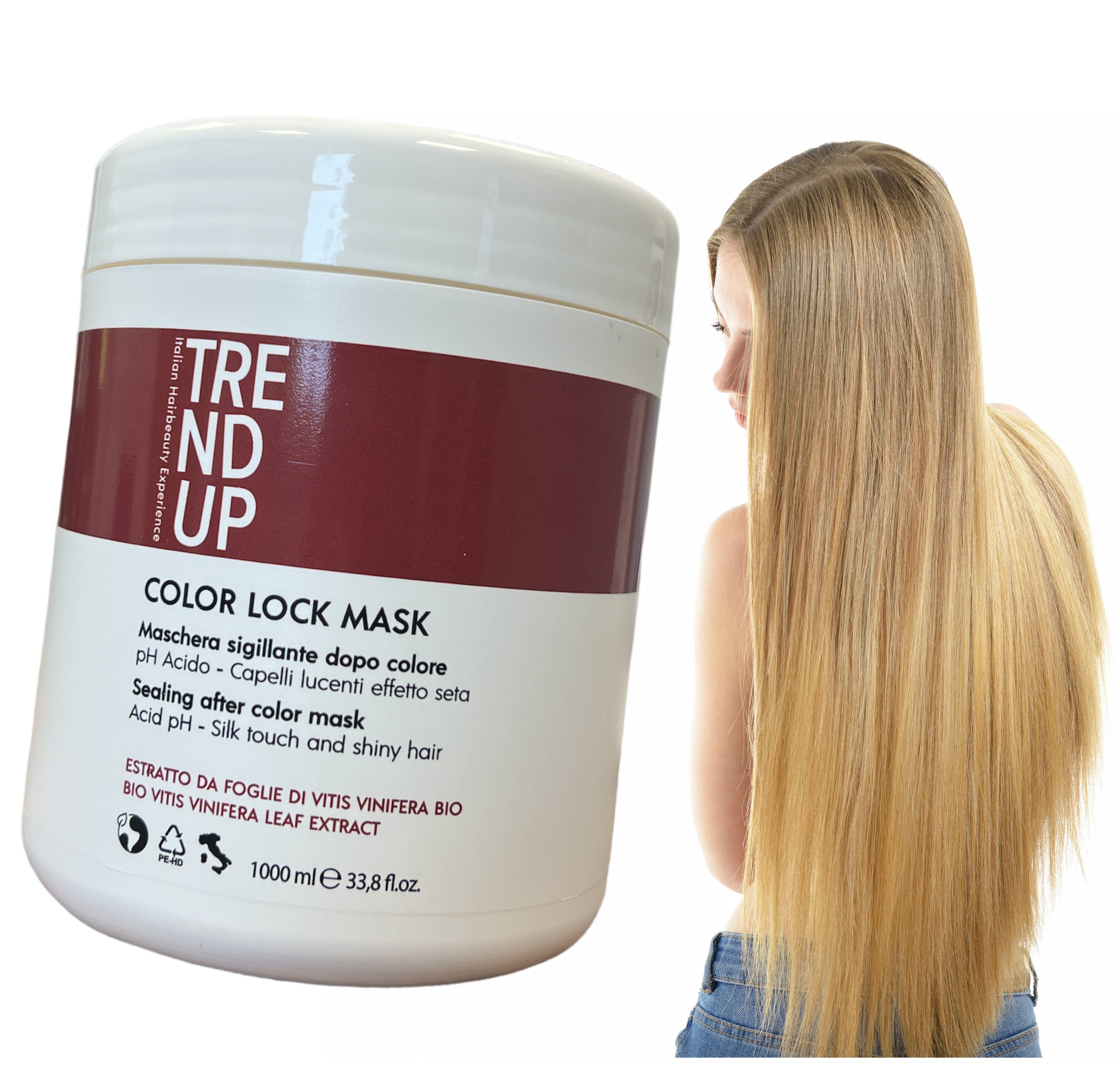 Maska Odżywka Color Włosów Farbowanych Zakwaszająca Po Koloryzacji Trend Up