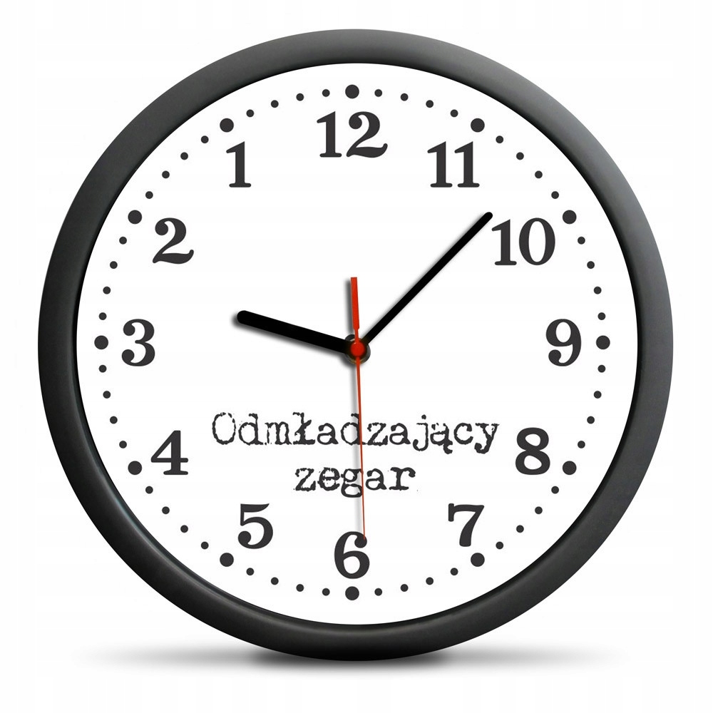 

Odmładzający Zegar ścienny cofający czas wsteczny