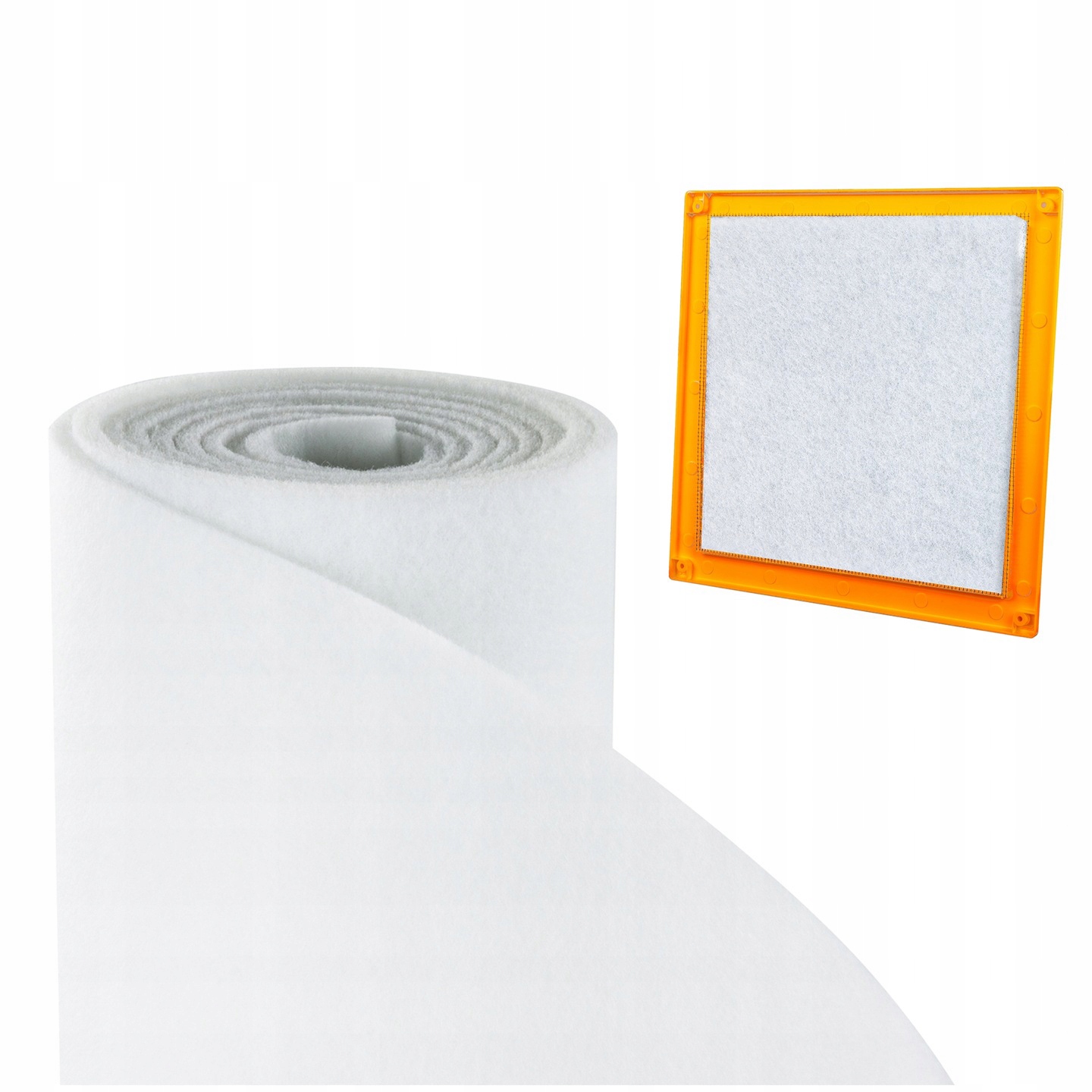 Filtrační Mata Filtr pro rekuperátor G4 Filtrační netkaná textilie 20 mm 5 m2