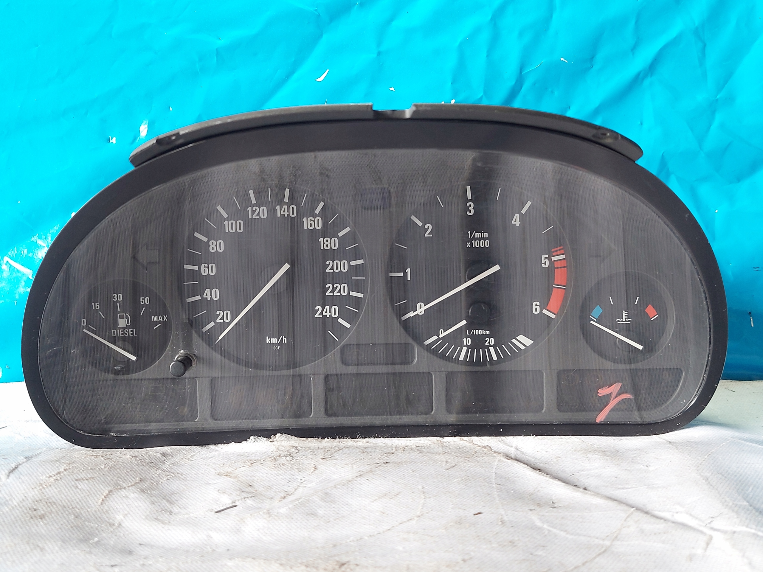 dials clock BMW 5 E39 525TDS 62118375675