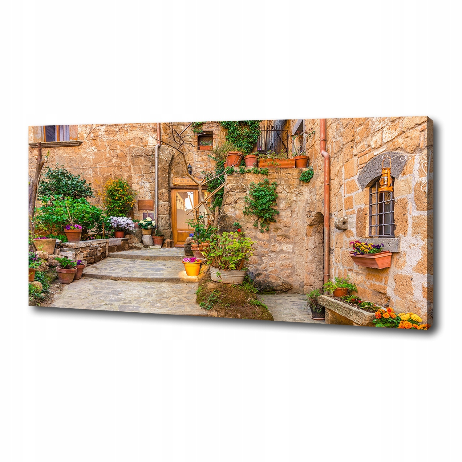 

Foto obraz na płótnie Urokliwa uliczka 125x50 cm