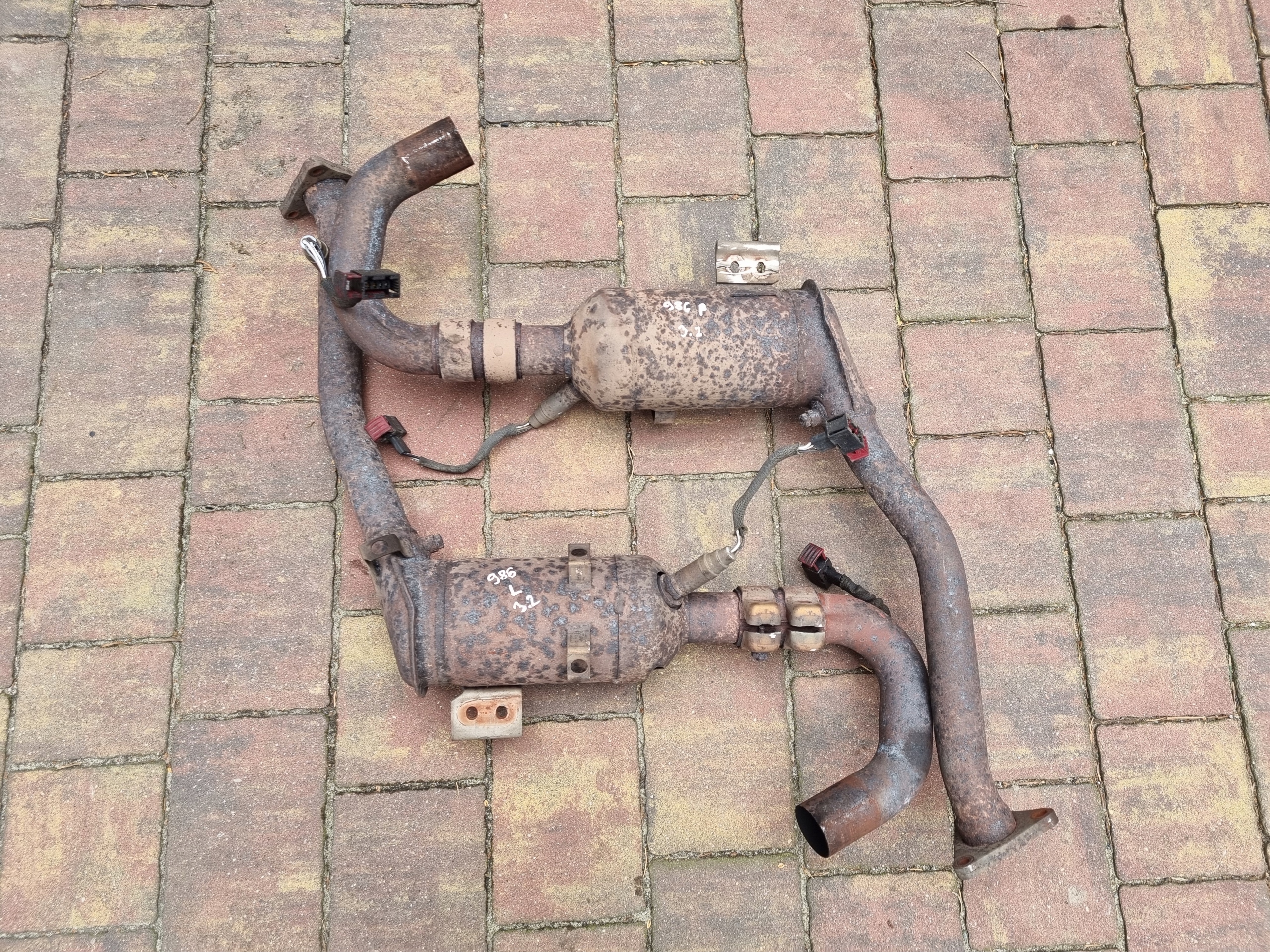 КАТАЛИТИЧЕСКИЙ НЕЙТРАЛИЗАТОР ПРАВЫЙ ЛЕВЫЙ PORSCHE BOXSTER 986 3.2