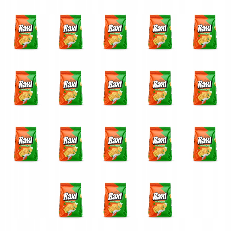 Raxi mini krakersy śm/ceb 100g X18