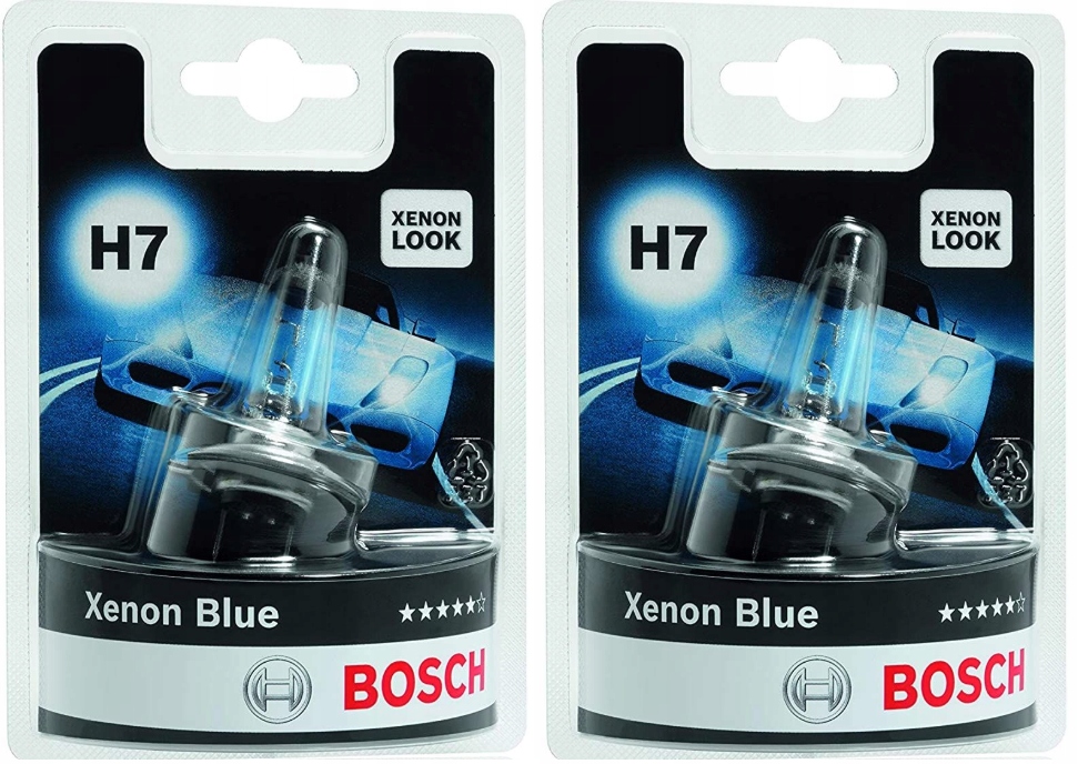 Bosch Żarówka H7 12V 55W PX26D Xenon Blue 1987301013 2 Blistry