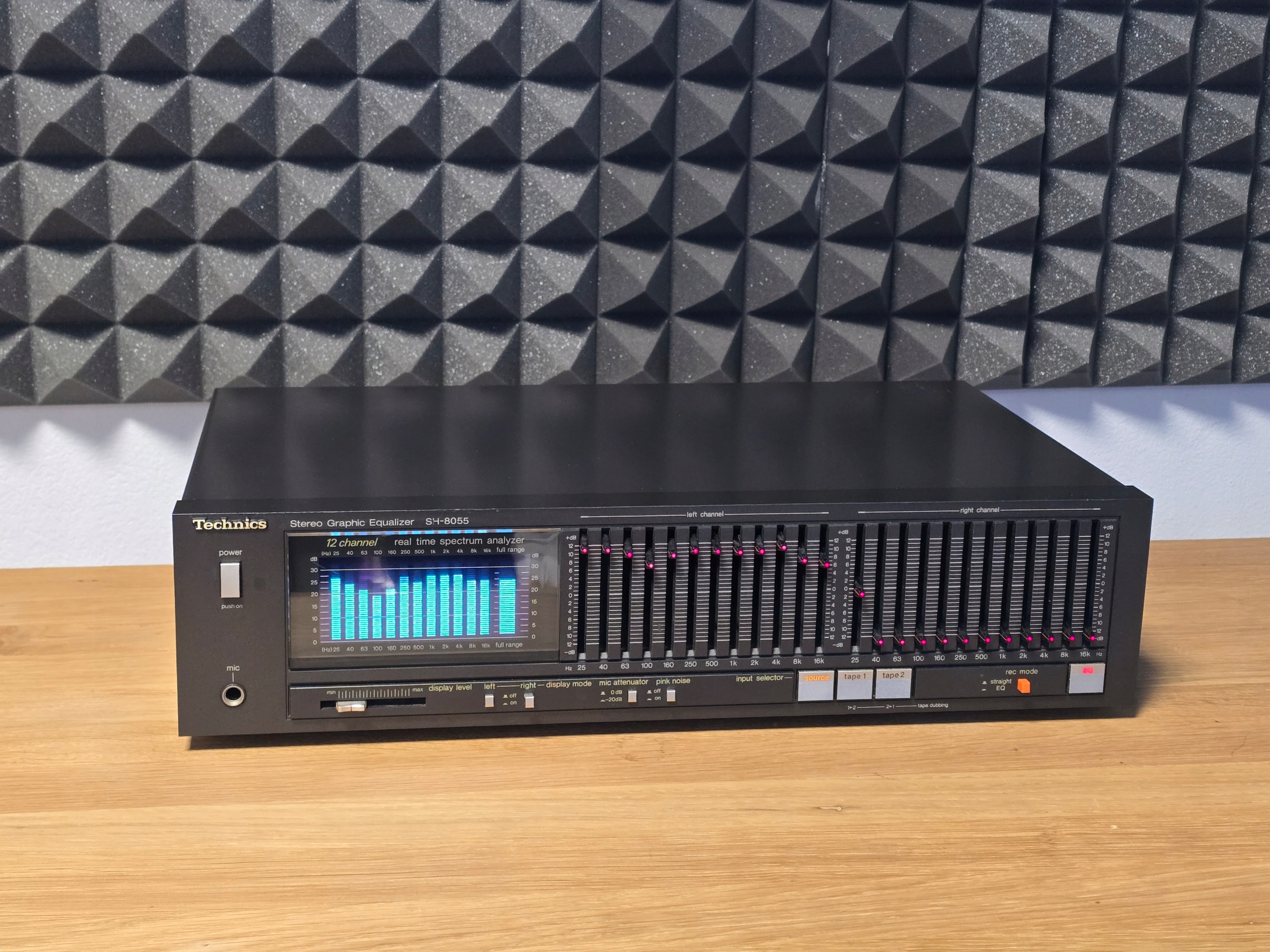TECHNICS SH-8055 KOREKTOR GRAFICZNY EQUALIZER WYŚWIETLACZ TECHNICS SH-8055 KOREKTOR GRAFICZNY EQUALIZER WYŚWIETLACZ