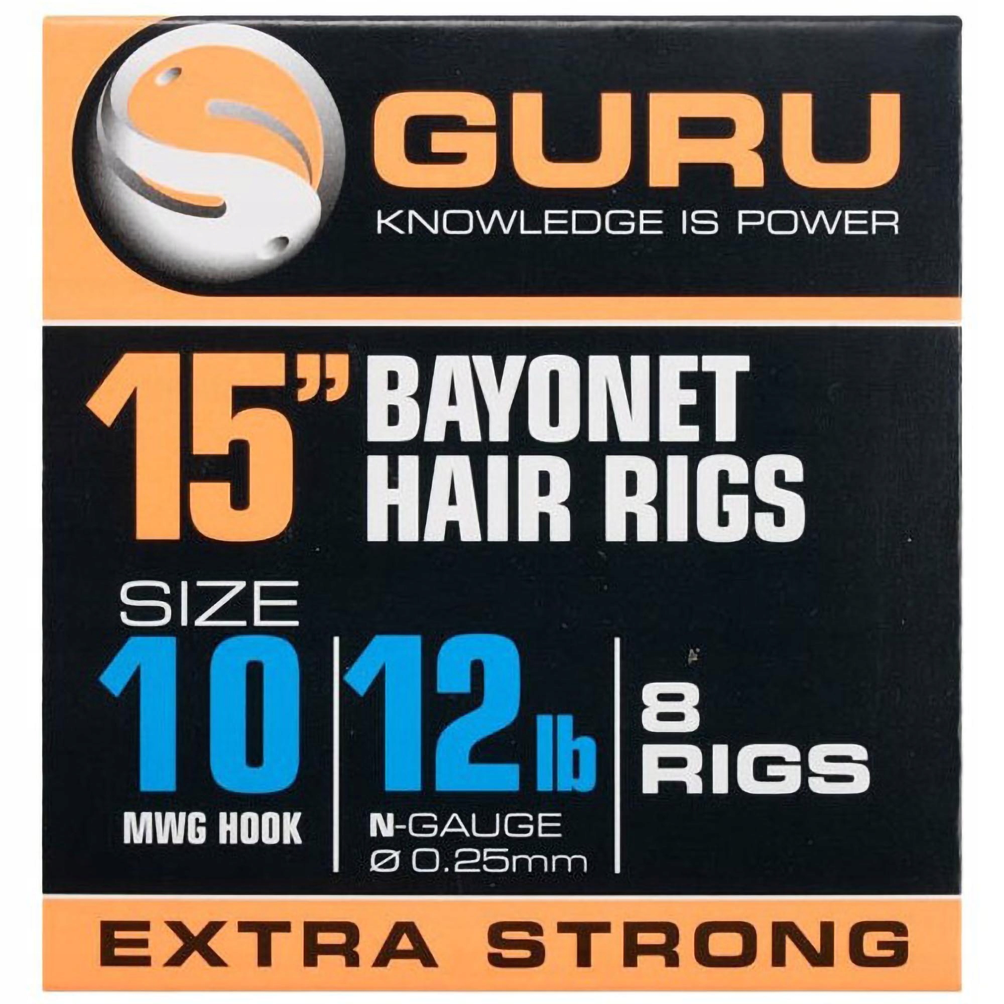 Gotowe Przypony Guru Ready Rigs With Bayonet 38 cm 0.25 mm 10