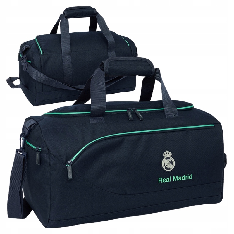 Safta Torba Sportowa Młodzieżowa Na Basen Wf Siłownię Szkolna Real Madryt