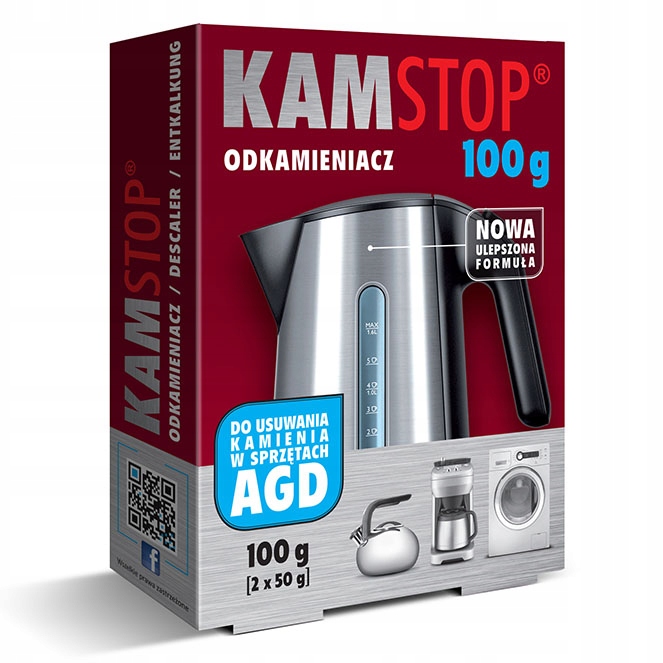 

Odkamieniacz Czajnik Ekspres Pralka Kamstop 100g