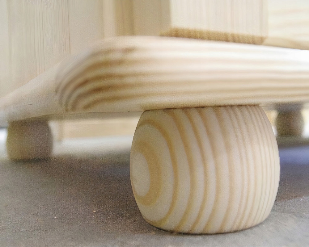 REGAŁ SOSNOWY NA KSIĄŻKI DREWNIANY BIBLIOTECZKA Marka Wooden Paradise