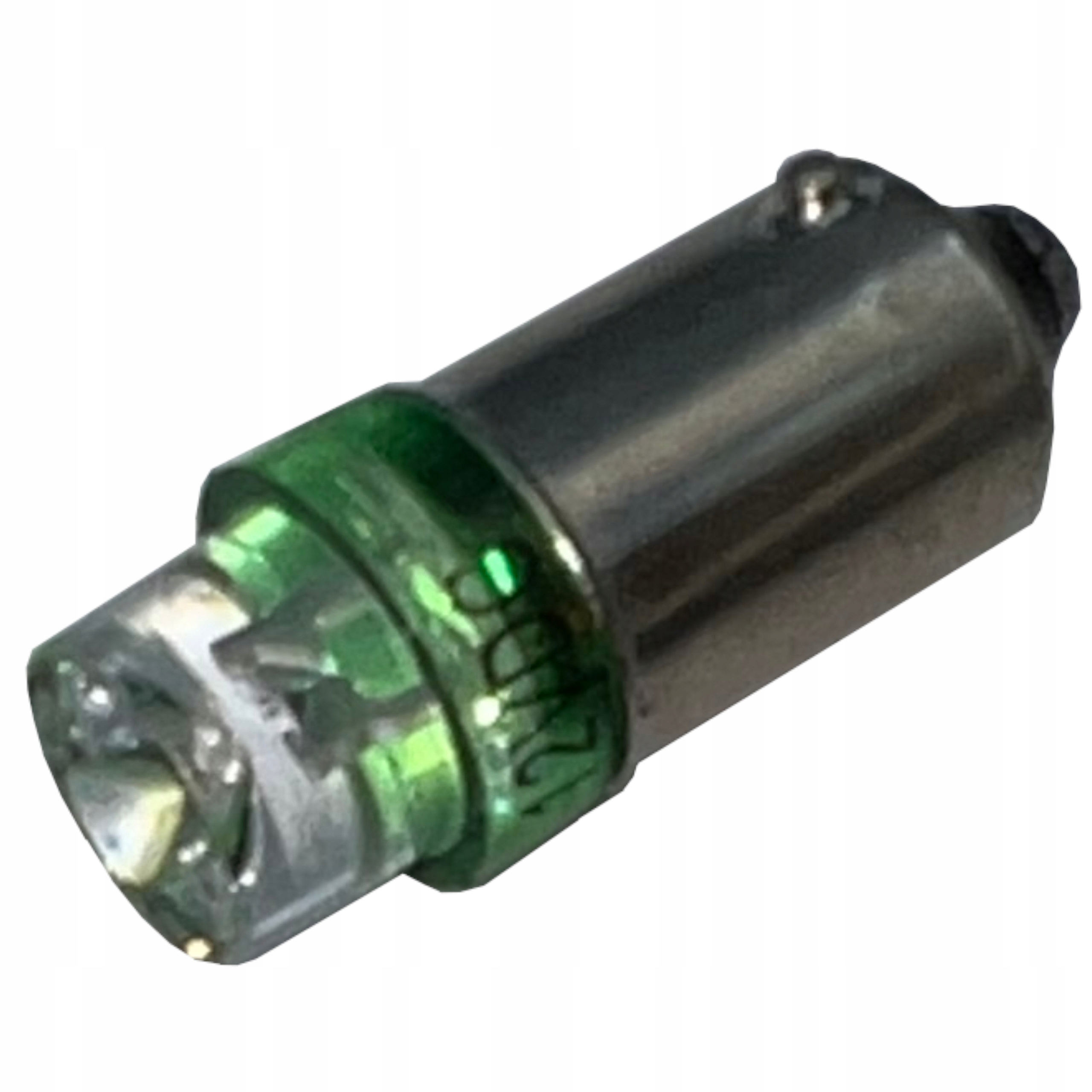 

żarówka Led flux ba9s T4w zielona 12v