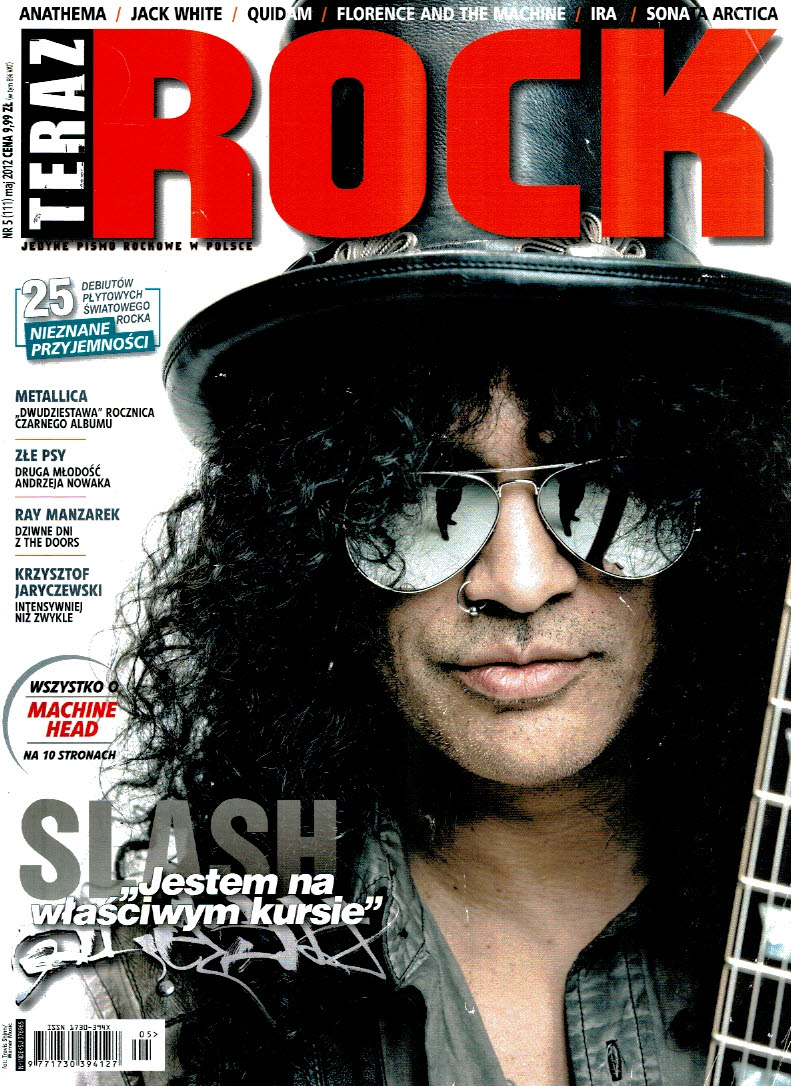 Teraz rock nr 5 (111) 2012 Slash