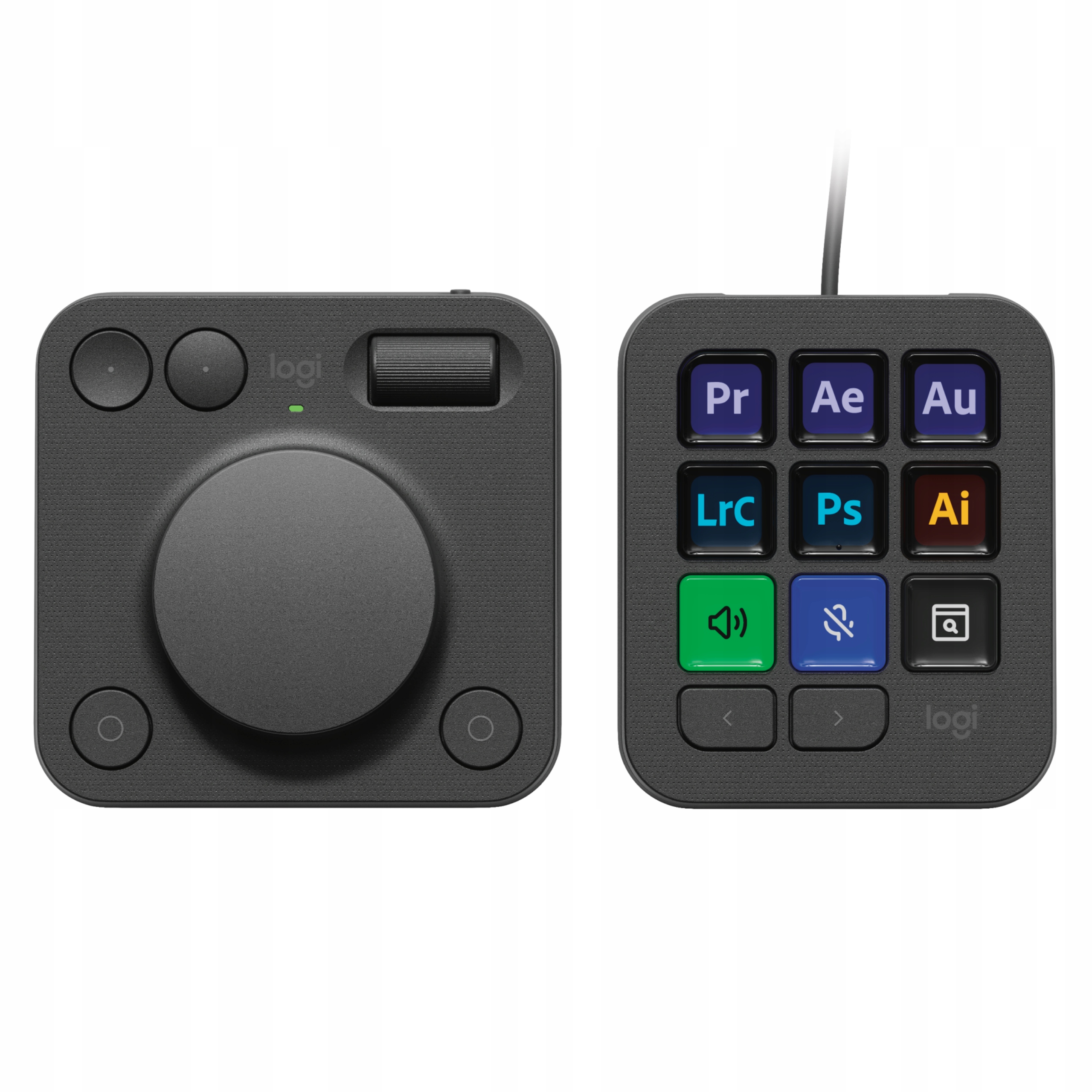 Logitech MX Creative Console programowalna klawiatura z 9 klawiszami LCD