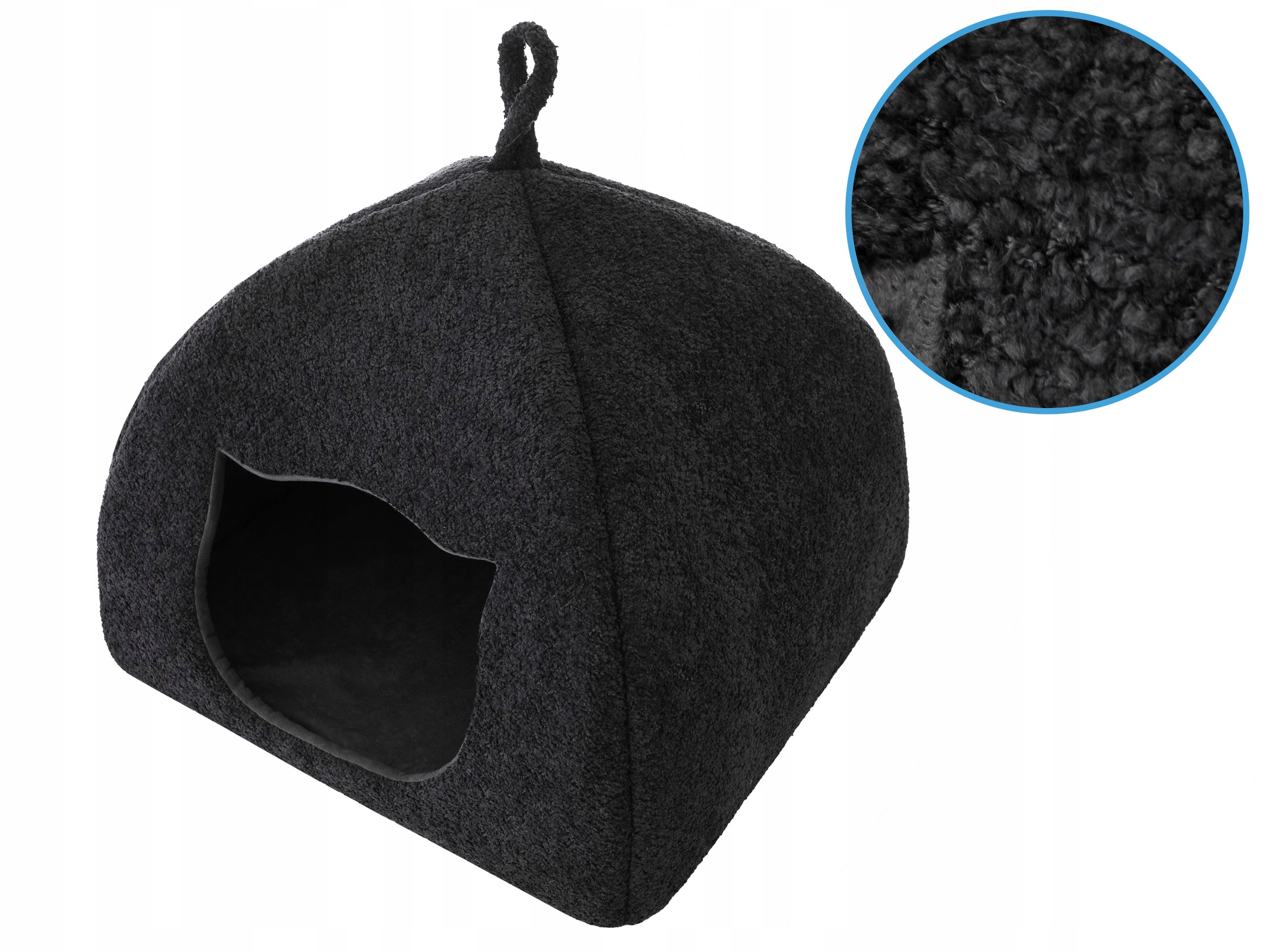 Levně Budka pro kočky Malý domeček Igloo Pelíšek 38x38 cm