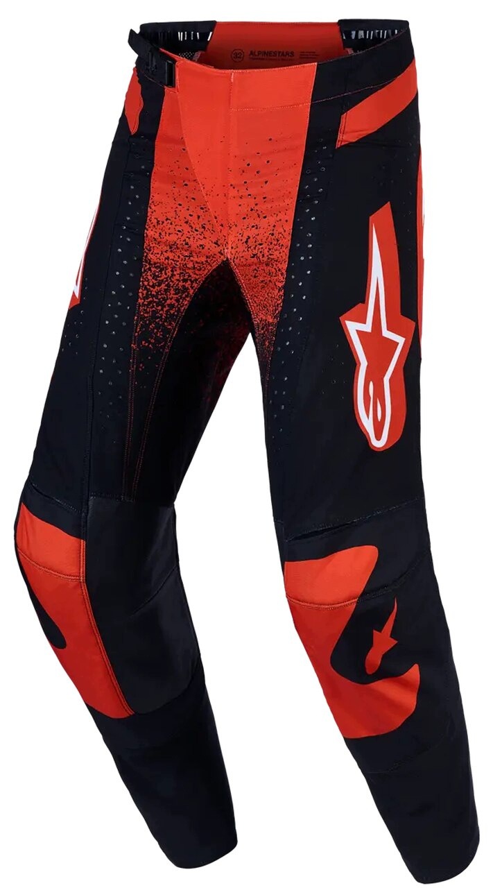 Nohavice Alpinestars Techstar Swan White/Red/Black 30