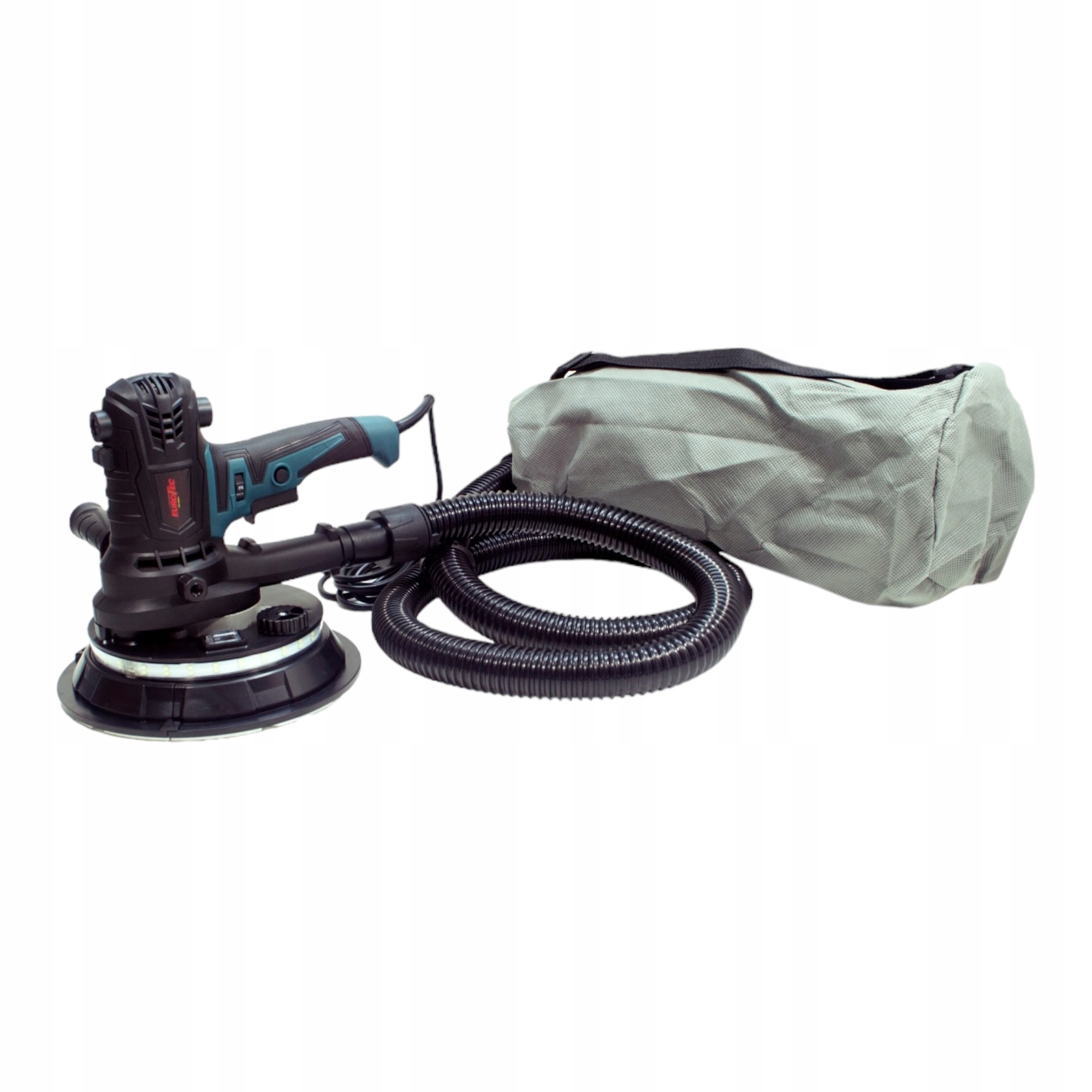 SZLIFIERKA do GIPSU GŁADZI TYNKÓW TYNKU PAPIER ODSYSANIE PYŁU + WOREK LED Marka Eurotec