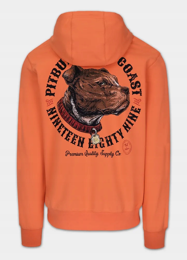 Pánská Tepláková rozepínací mikina s kapucí Pitbull Strenght & Respect M